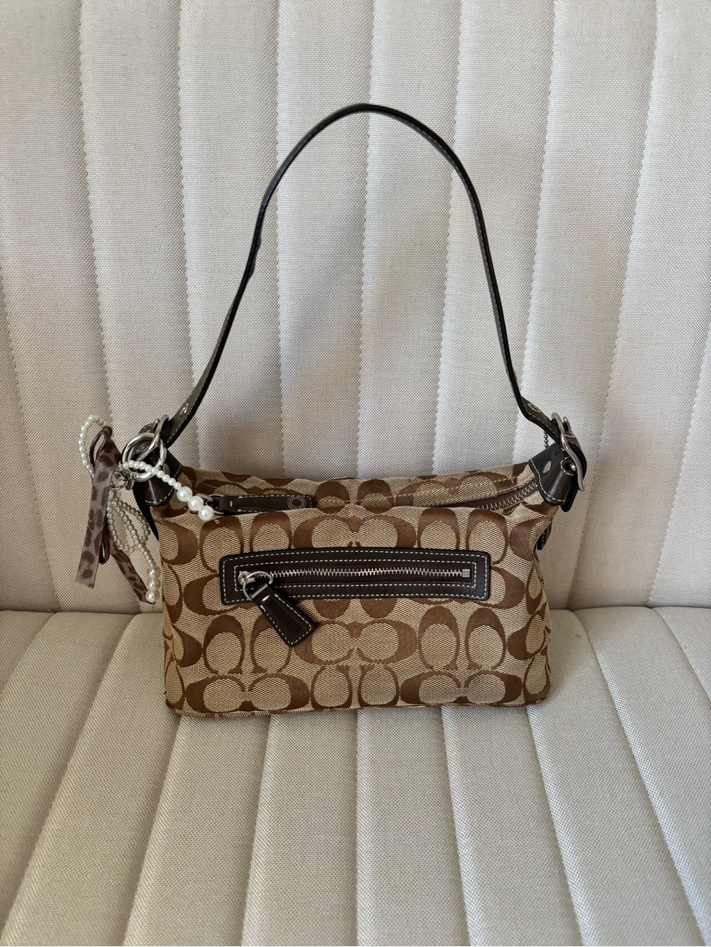 Coach Signature Canvas Demi Bag